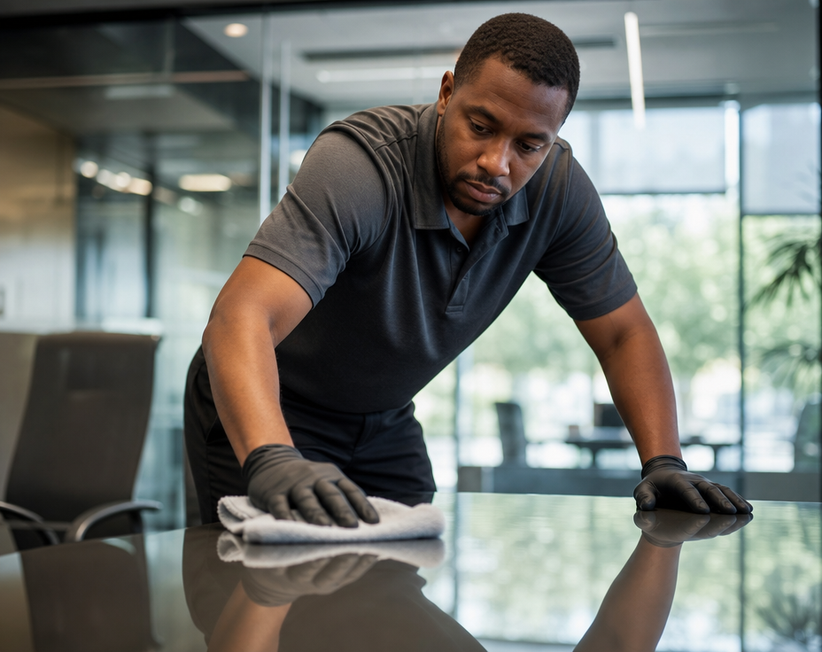 Attention to detail in commercial cleaning